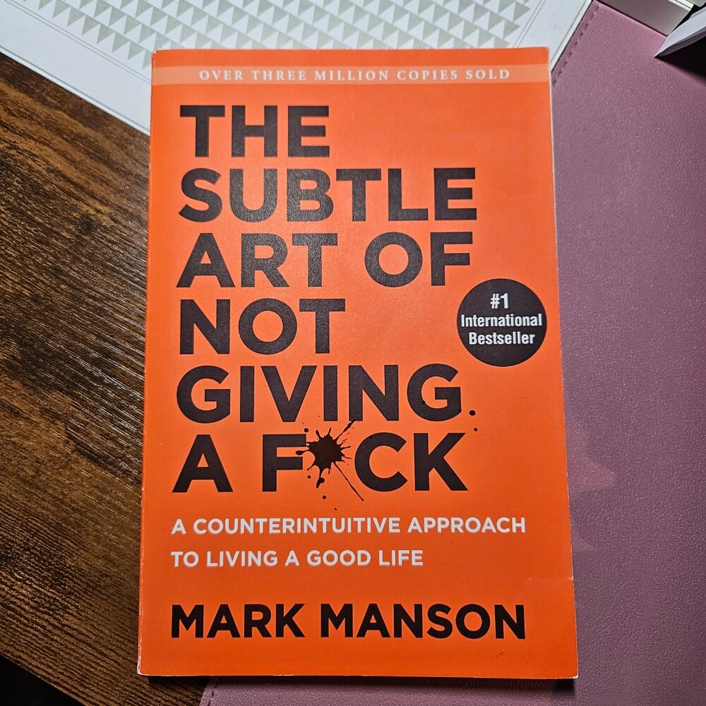Book | The Subtle Art of Not Giving a F*ck - New York Times Bestseller
